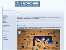 Tablet Screenshot of linderdaum.com